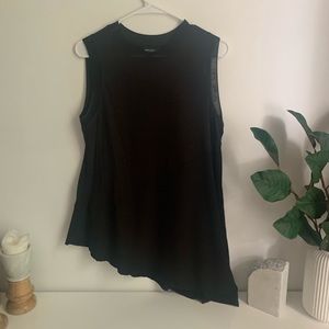 Asymmetrical Sweater Tank